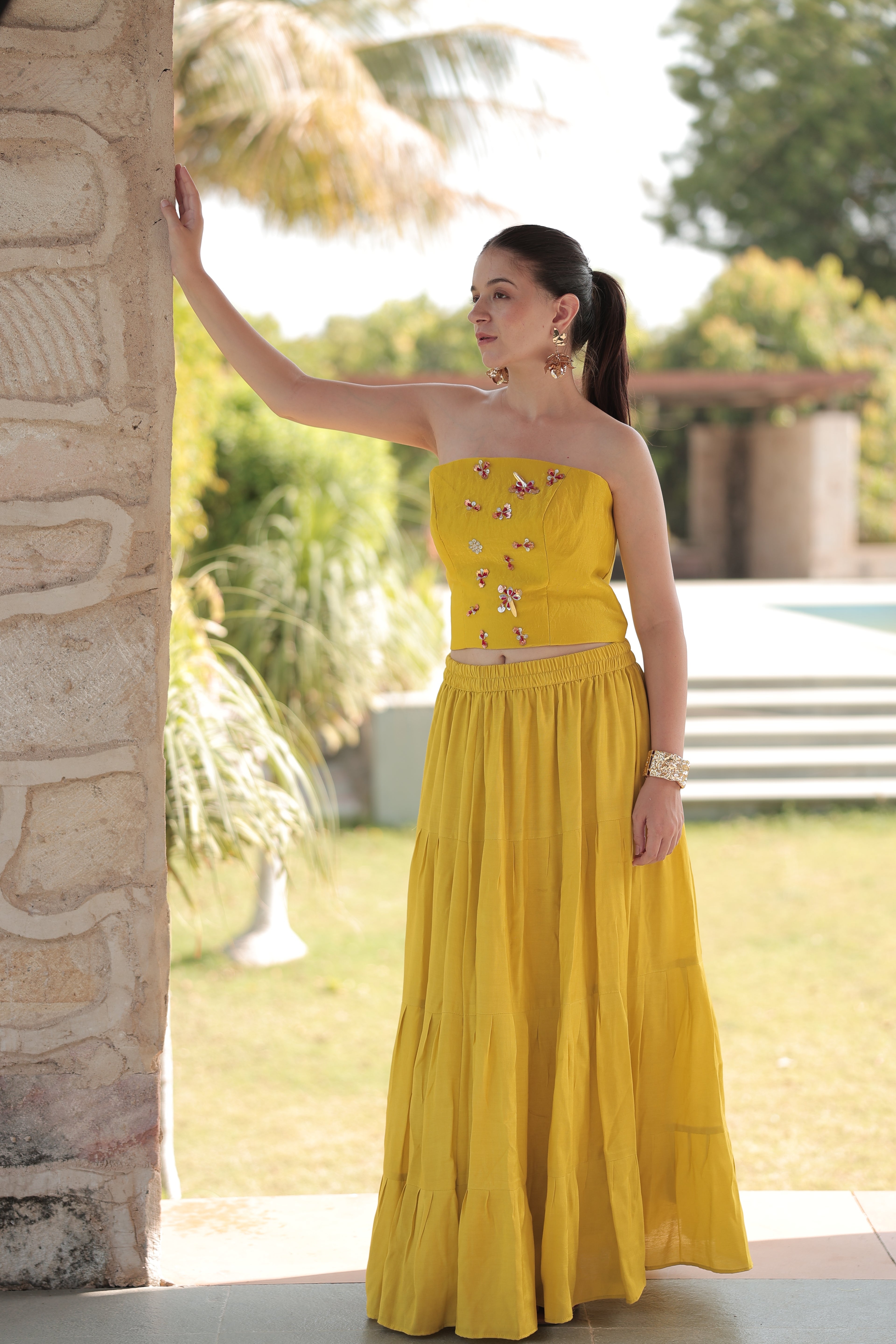 Siesta Tiered Skirt