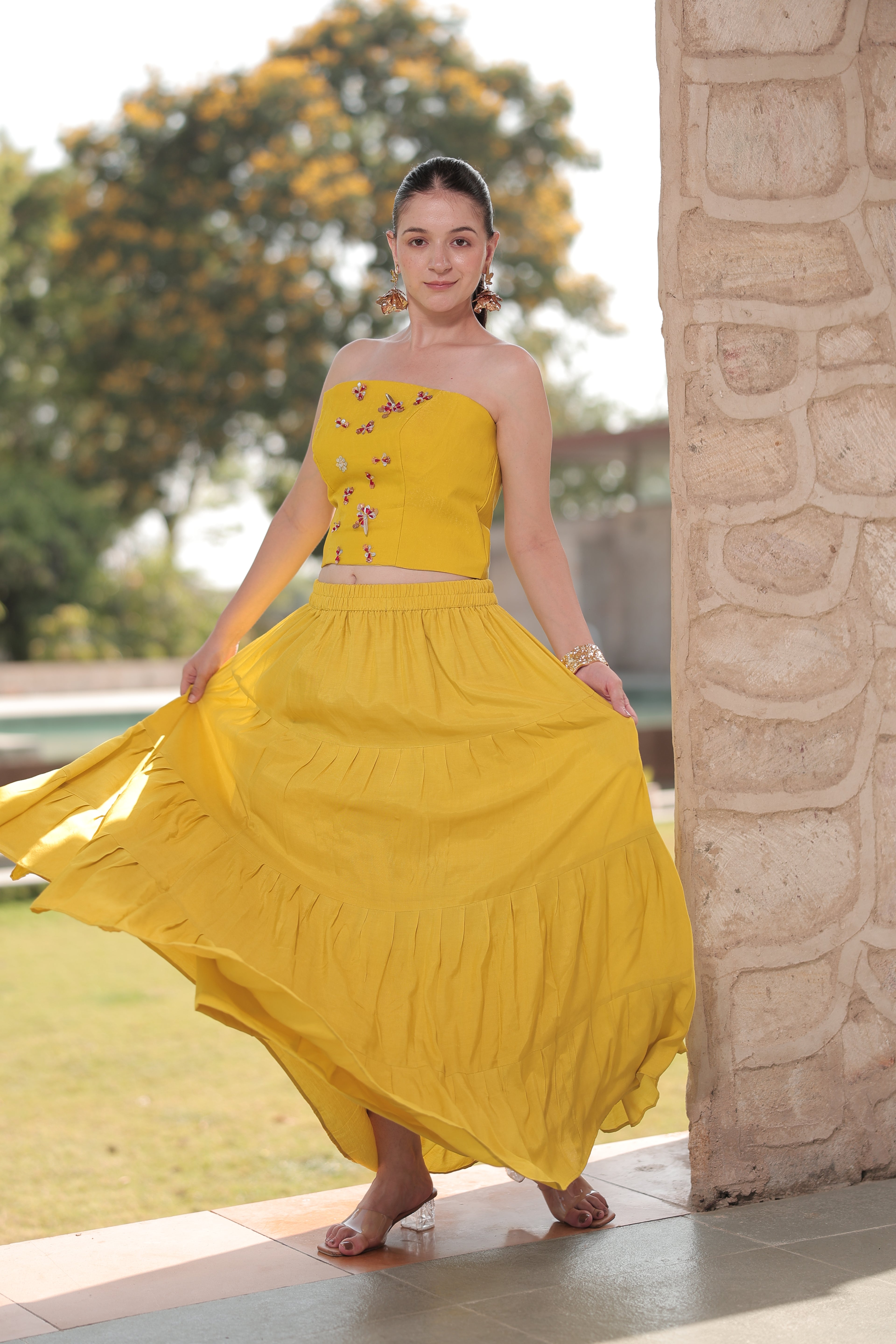 Siesta Tiered Skirt