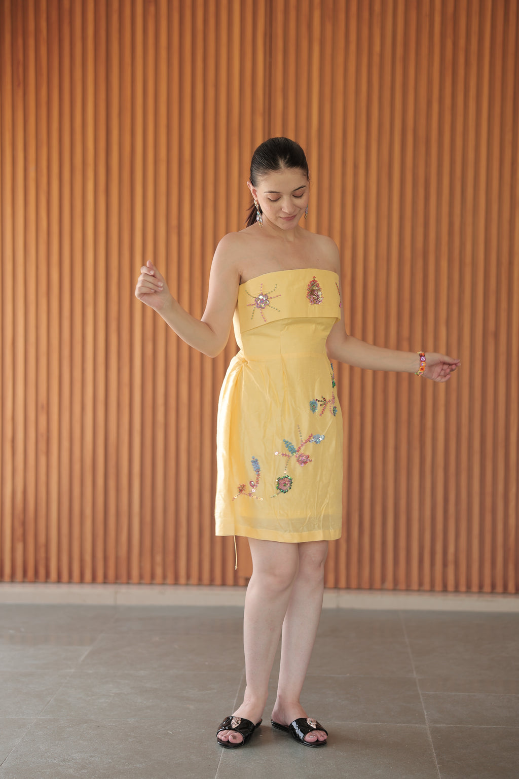 Endless Summer Dress in Limoncello Yellow