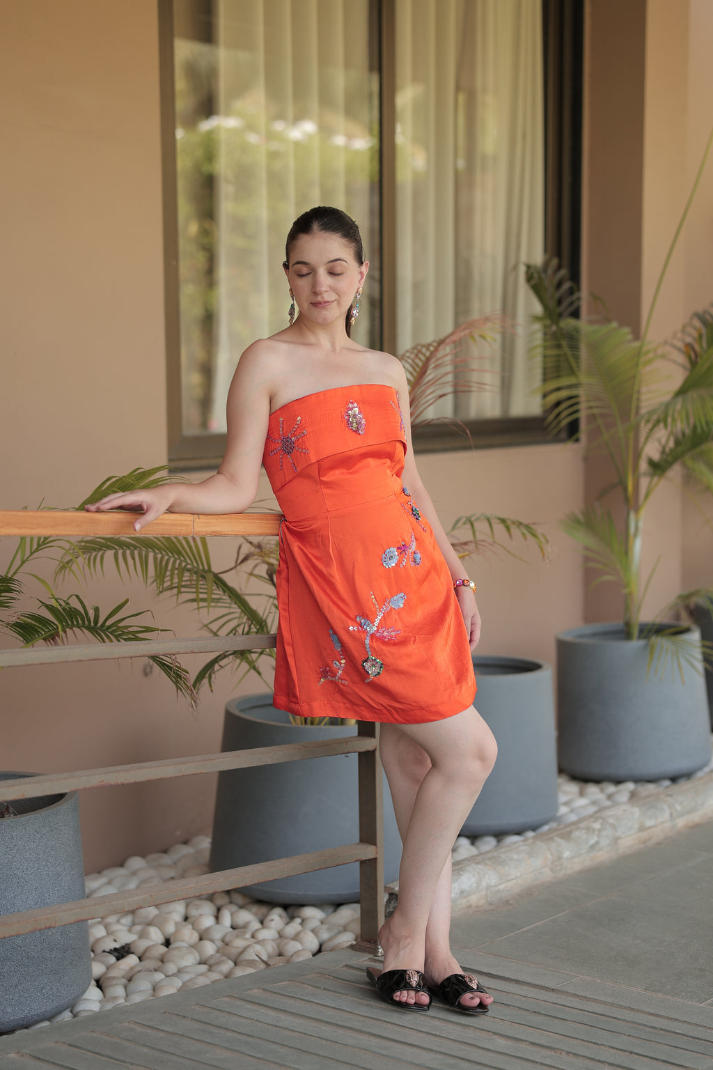 Endless Summer Dress in Marmalade Orange