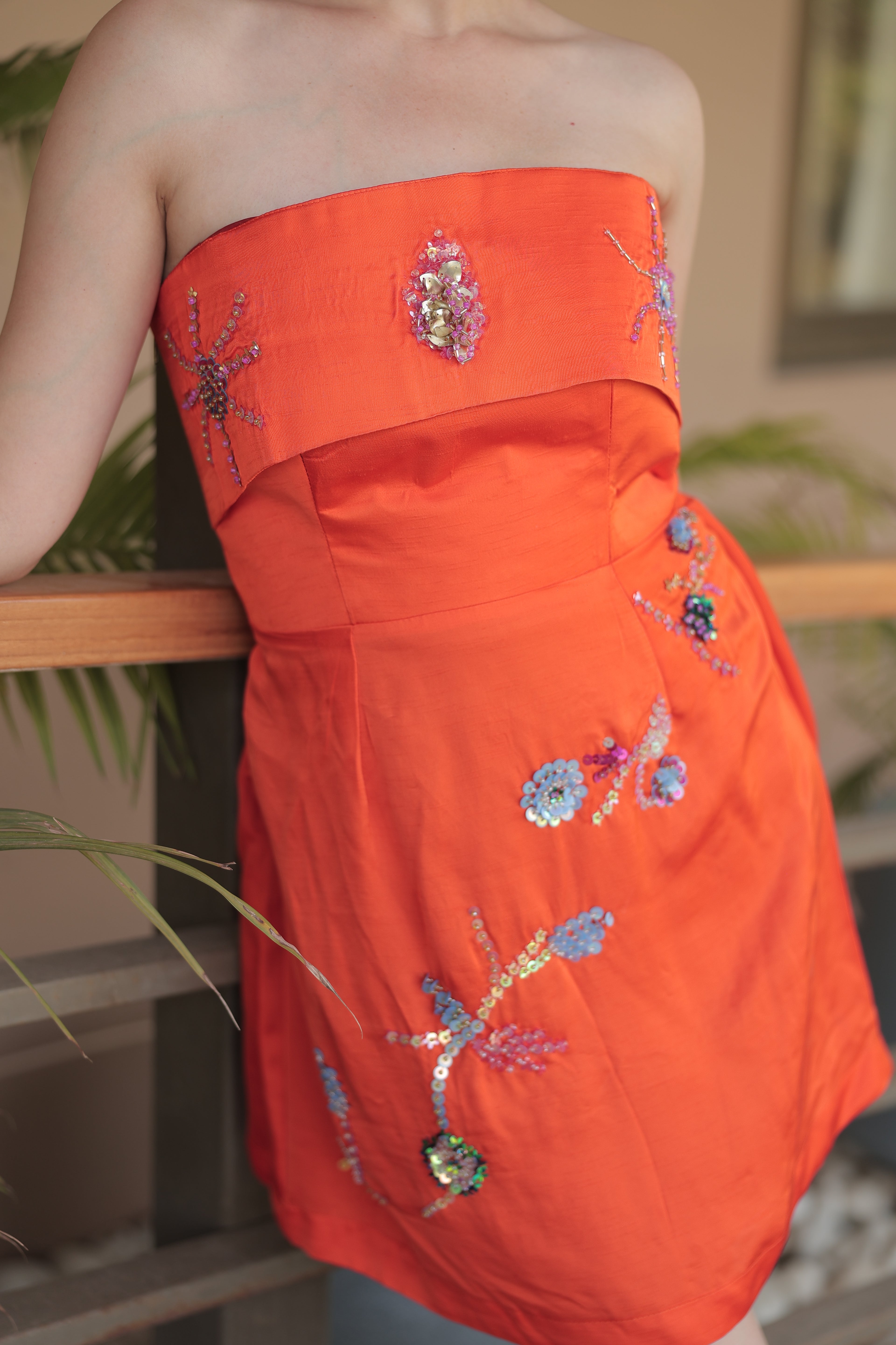 Endless Summer Dress in Marmalade Orange