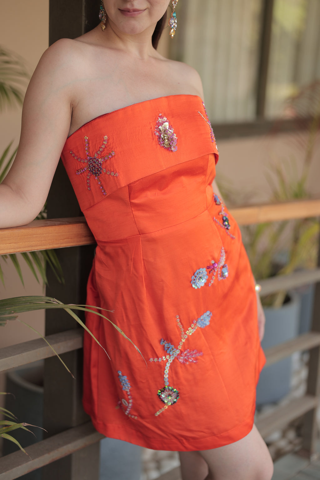 Endless Summer Dress in Marmalade Orange