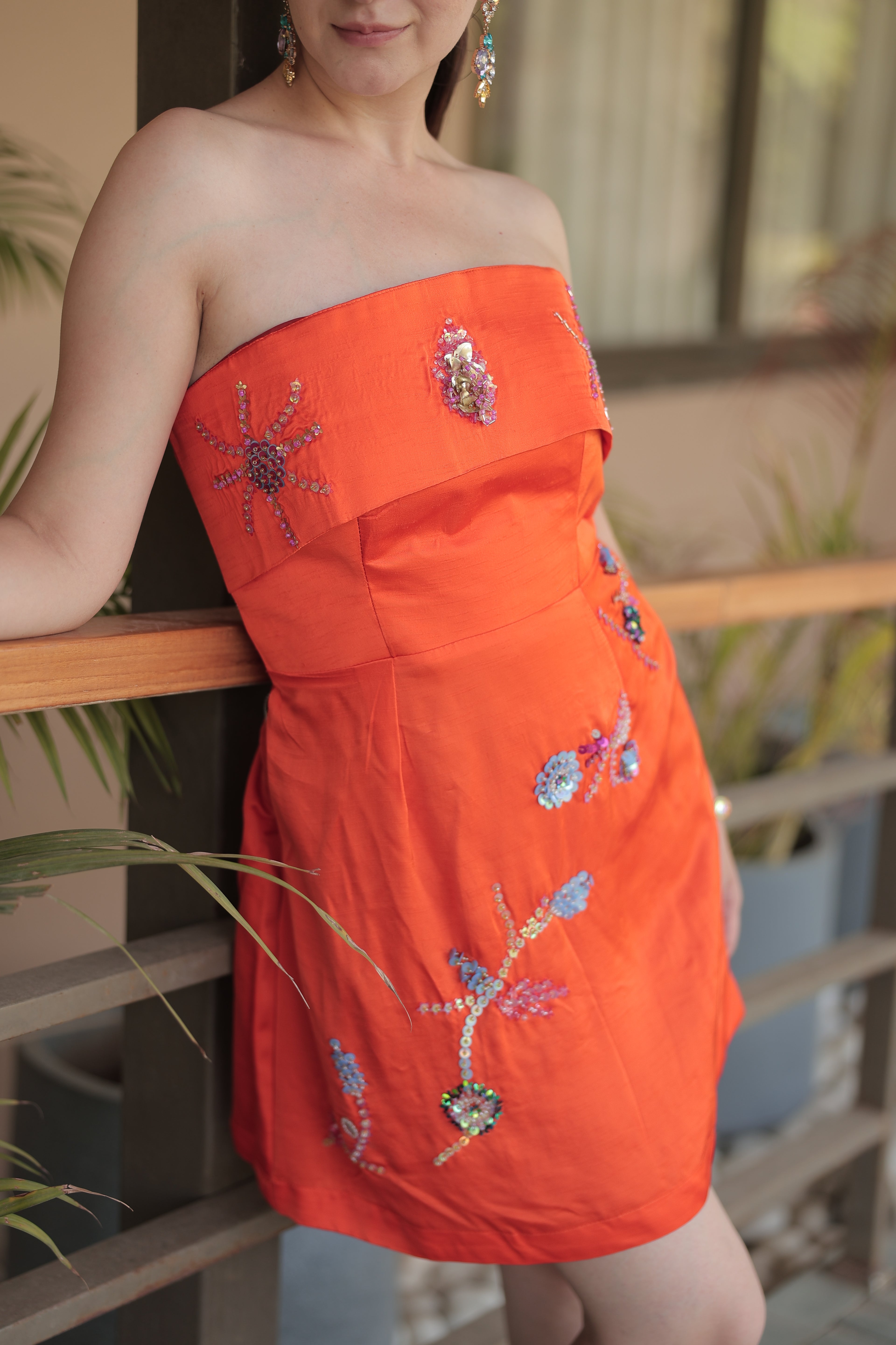 Endless Summer Dress in Marmalade Orange