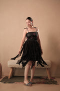 I Heart You Dress in After Dark Black