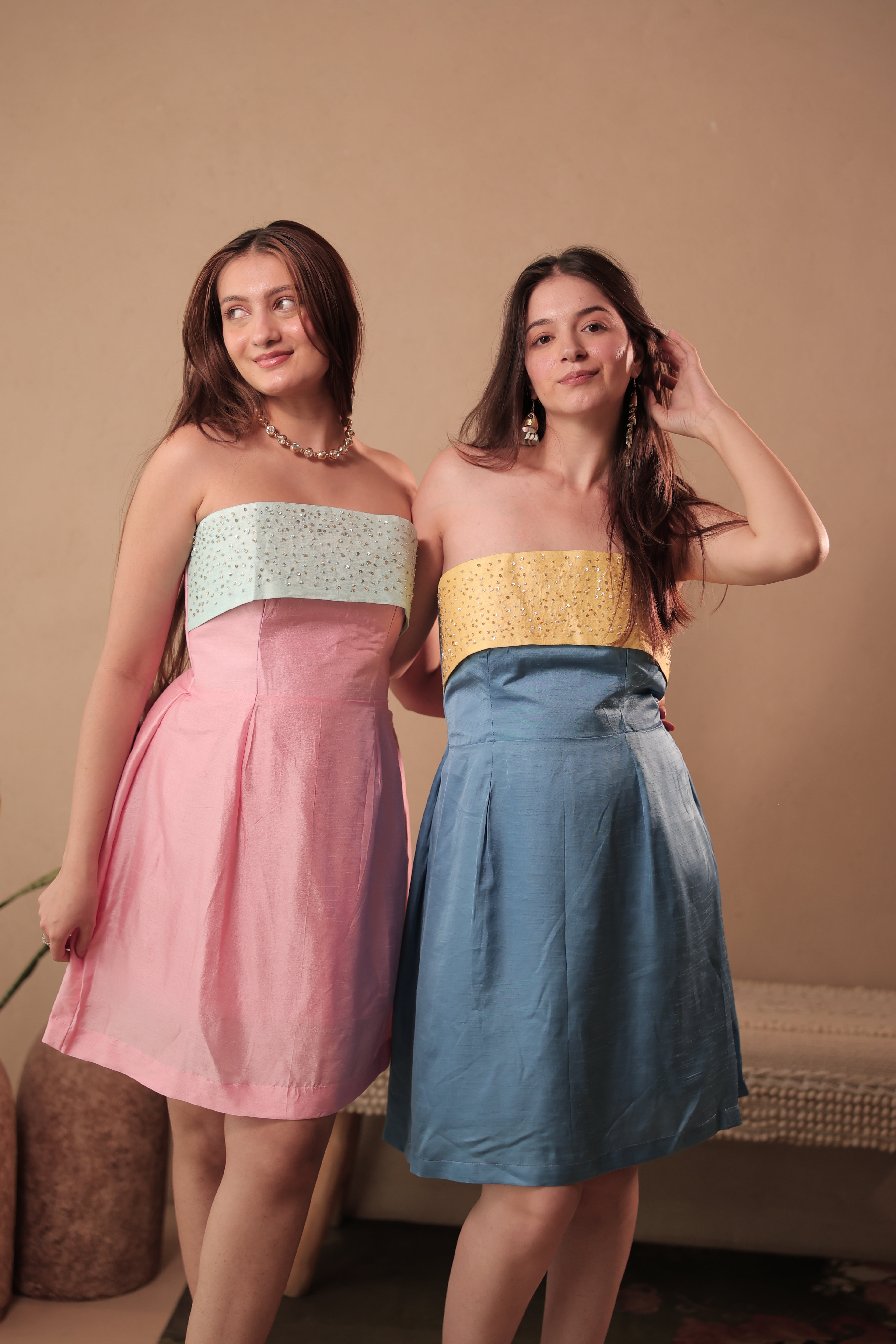 Confetti Crush Dress in Bubblegum Pink