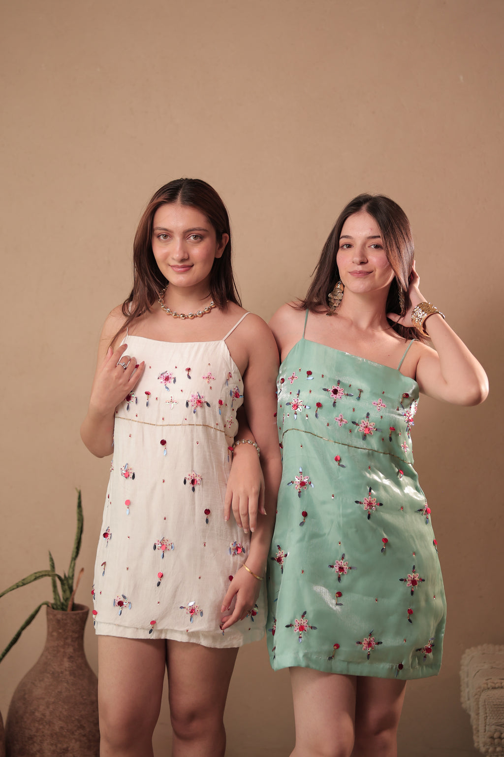 Misty Coast Dress in Marshmallow White